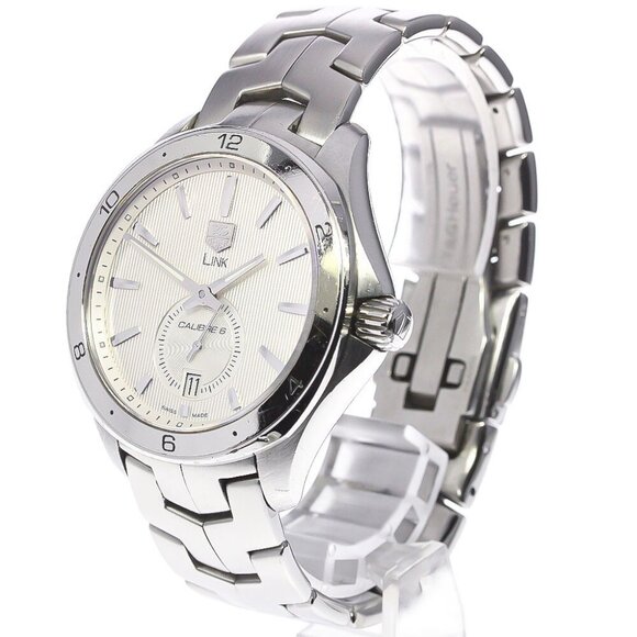 Tag Heuer Accessories - TAG HEUER Link WAT2111 Calibre 6 Small Seconds Automatic Men's Watch_791440